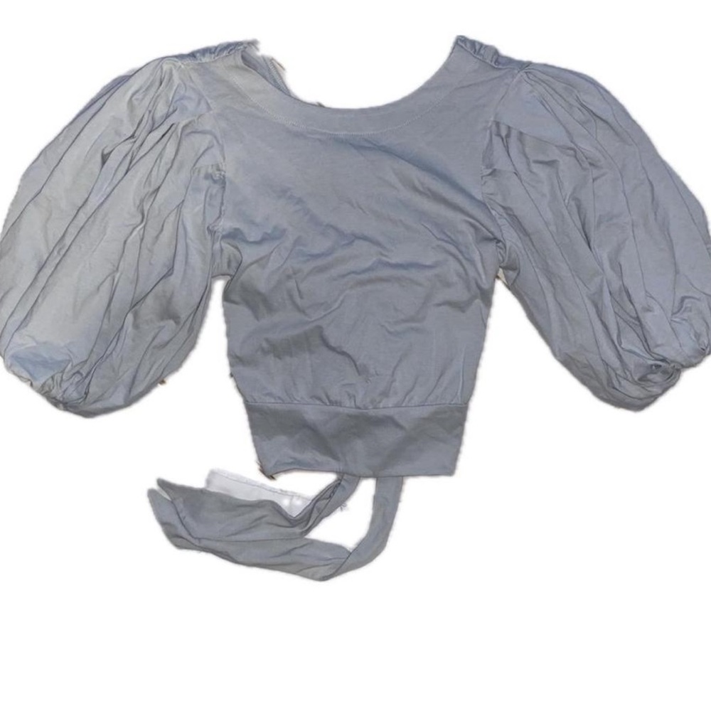 Express Light Gray Top - Picture 4 of 5
